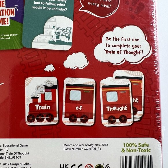 Train of Thought Card Game by Skillmatics Family Fun for Ages 6+ Boardgame Learn - Picture 5 of 6